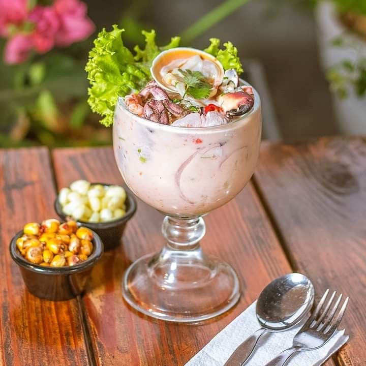 Leche de tigre peruana